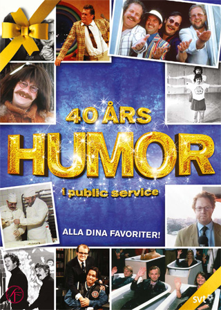 40 Års Humor Box (beg dvd)