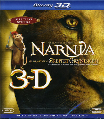 Berättelsen Om Narnia: Kung Caspian Och Skeppet Gryningen (3D +