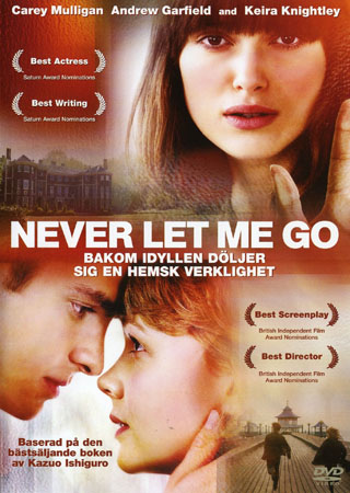 Never Let Me Go (beg hyr dvd)