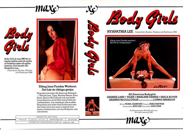 BODY GIRL (VHS Omslag)