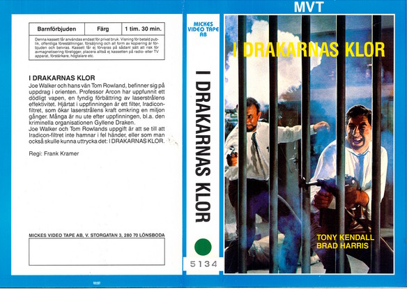 1006 I Drakarnas Klor (VHS)