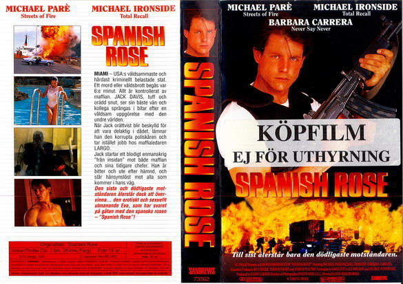 73362 SPANISH ROSE (VHS)