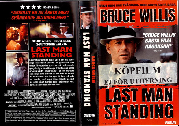 LAST MAN STANDING (VHS)
