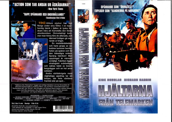 HJÄLTARNA FRÅN TELEMARKEN (VHS)