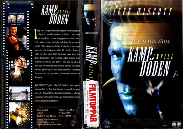 KAMP INTILL DÖDEN (VHS)