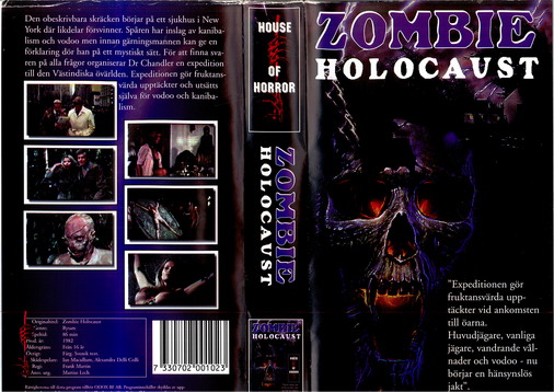 ZOMBIE HOLOCAUST (VHS)