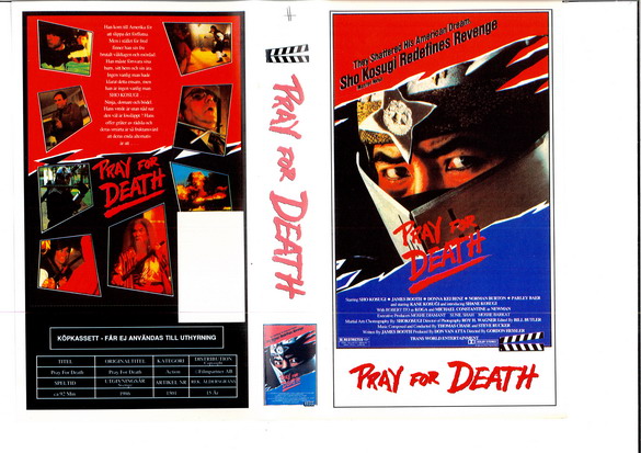PRAY FOR DEATH (VHS)