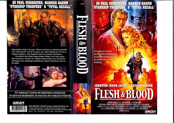 FLESH & BLOOD (VHS)