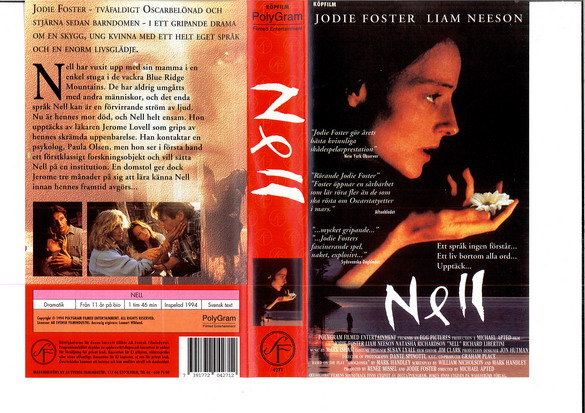 NELL  (VHS)