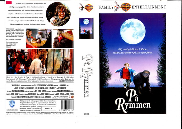 PÅ RYMMEN (VHS)