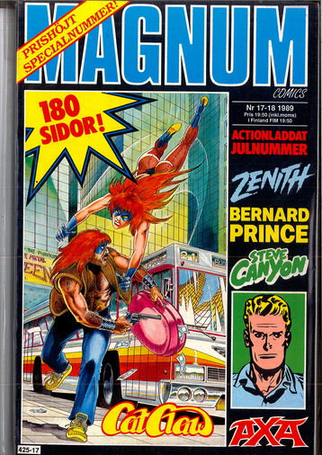 MAGNUM COMICS 1989:17-18