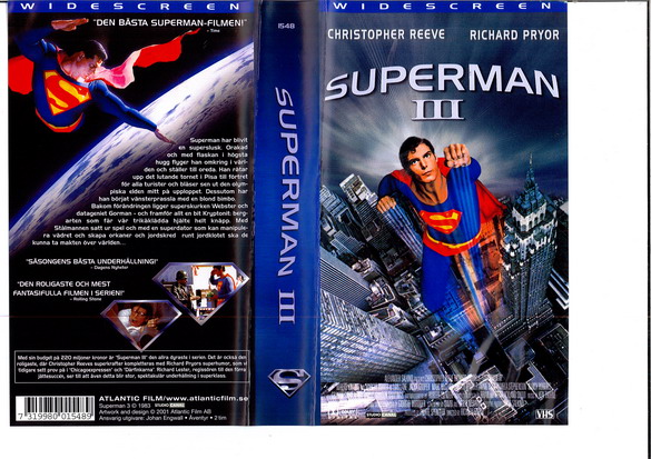 SUPERMAN 3 (VHS)