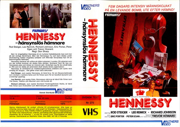 270 HENNESSY (VHS)