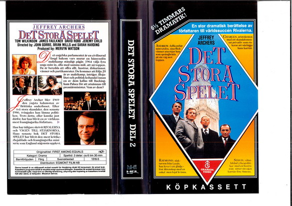 DET STORA SPELET DEL 2 (VHS)