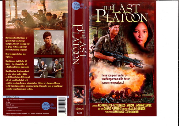 LAST PLATOON (VHS)