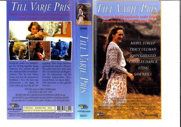 TILL VARJE PRIS (VHS)