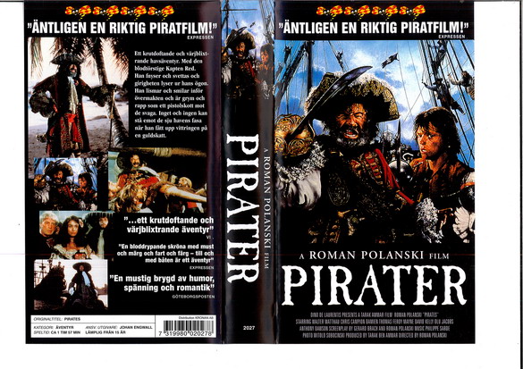 PIRATER (VHS)