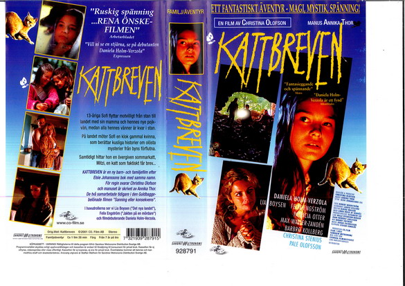 KATTBREVEN (VHS)