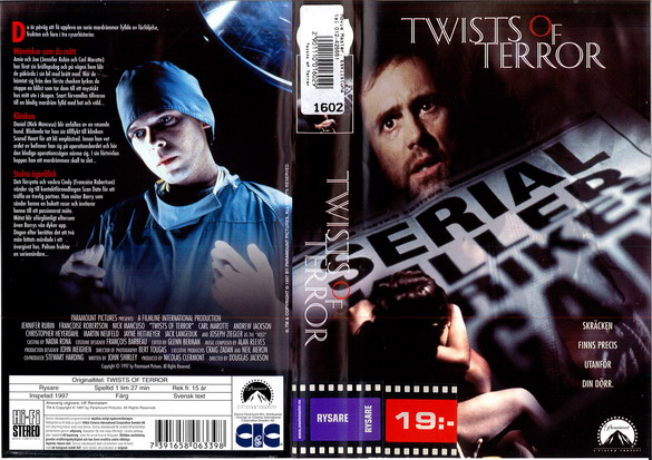 TWISTS OF TERROR (VHS)