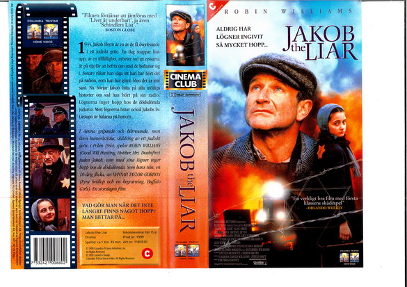 JAKOB THE LAIR (VHS)