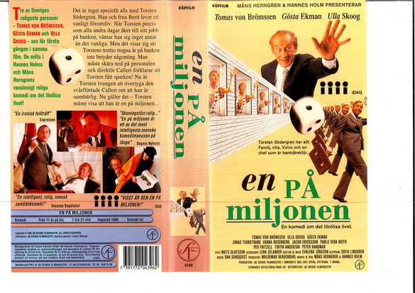 EN PÅ MILJONEN (VHS)