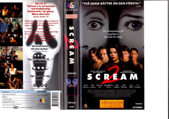 SCREAM 2 (VHS)