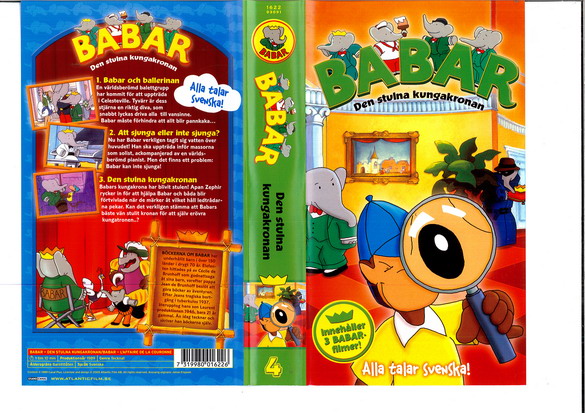 BABAR DEL 4 (VHS)