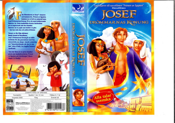 JOSEF - DRÖMMARNAS KONUNG (VHS)