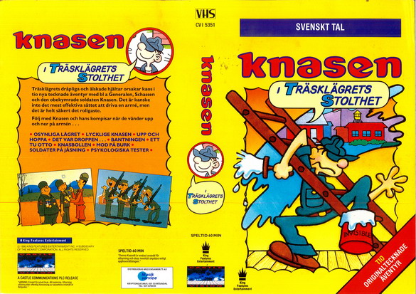 CVI 5351 KNASEN - I TRÄSKLÄGRETS STOLTHET (VHS)