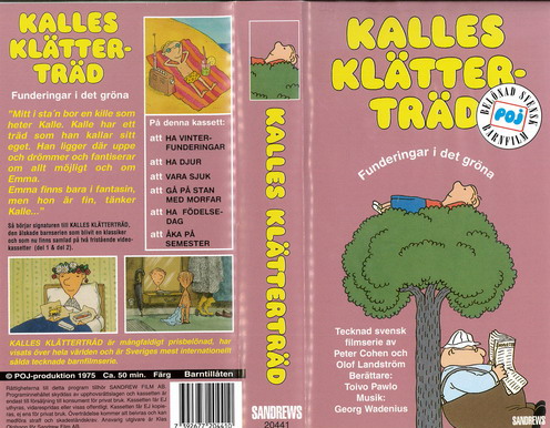 KALLES KLÄTTERTRÄD (VHS)