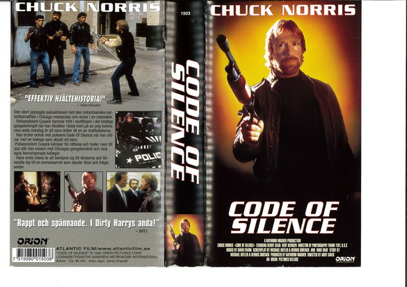 CODE OF SILENCE (VHS)