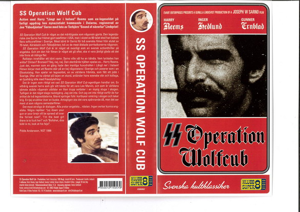 SS OPERATION WOLF CUB  (VHS) ny