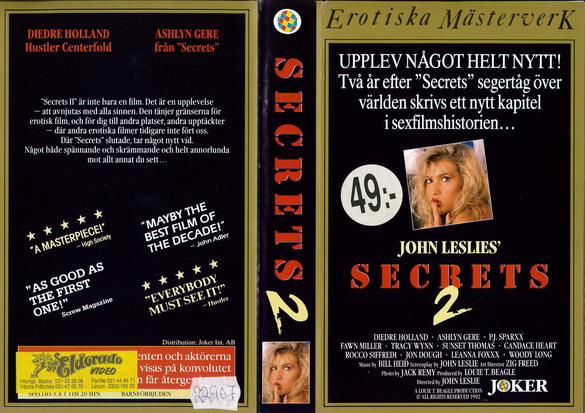 3607 SECRETS 2 (VHS)