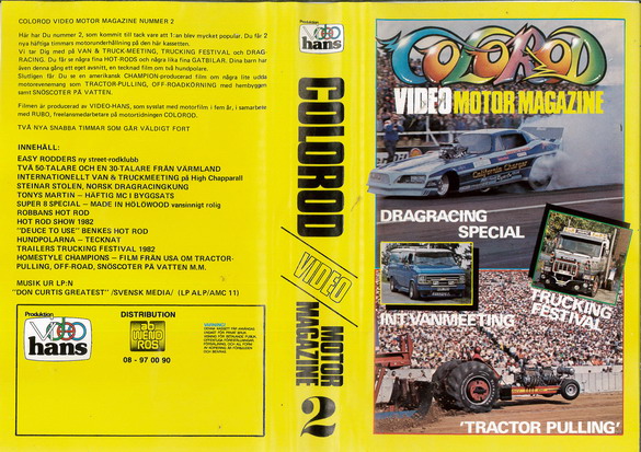 COLOROD - VIDEO MOTOR MAGAZINE 2 (VIDEO 2000)