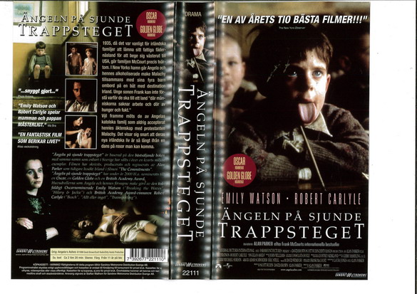 ÄNGELN PÅ SJUNDE TRAPPSTEGET (VHS)