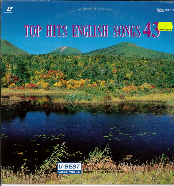 TOP HITS ENGLISH SONGS 43 (LASER-DISC)