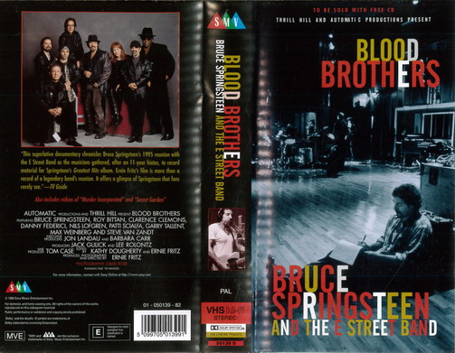 BRUCE SPRINGSTEEN - BLOOD BROTHERS (BEG VHS)