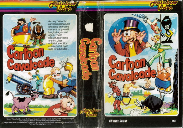 CARTOON CAVALCADE (VHS) IMPORT