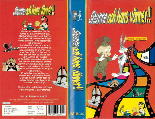 SNURRE OCH HANS VÄNNER (VHS)