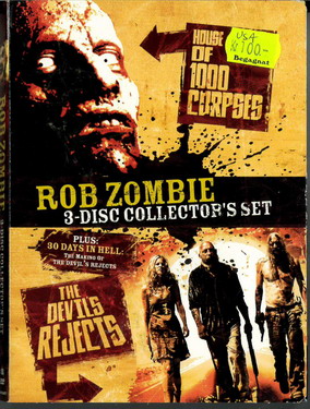 ROB ZOMBIE 3 DISC COLL (BEG DVD) USA