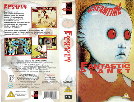 FANTASTIC PLANET (VHS) UK