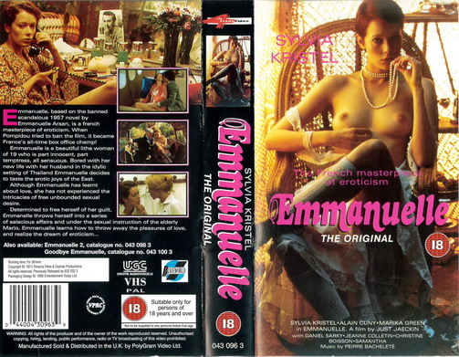 EMMANUELLE THE ORGINAL  (VHS) UK