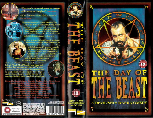DAY OF THE BEAST  (VHS) UK