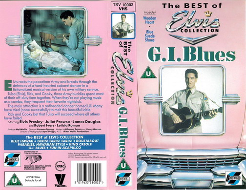 G.I. BLUES (VHS ) UK