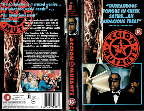 ACCION MUTANTE (VHS) UK