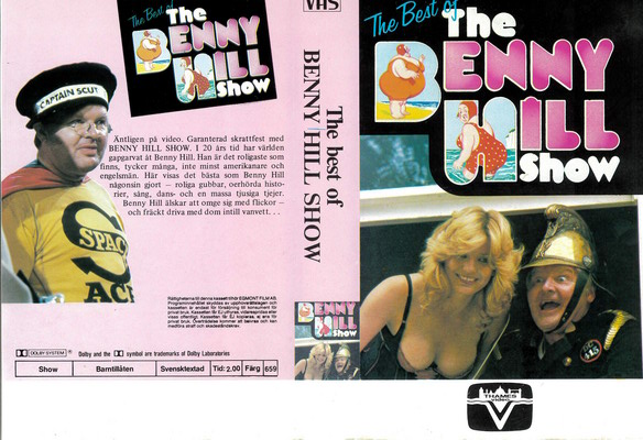 Best Of The Benny Hill Show (Vhs-Omslag)