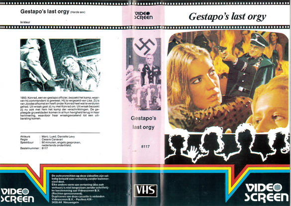 GESTAPO'S LAST ORGY (VHS) HOL