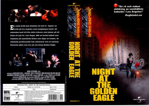 NIGHT AT THE GOLDEN EAGLE (VHS)