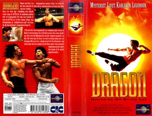 DRAGON - HISTORIEN OM BRUCE LEE (VHS)