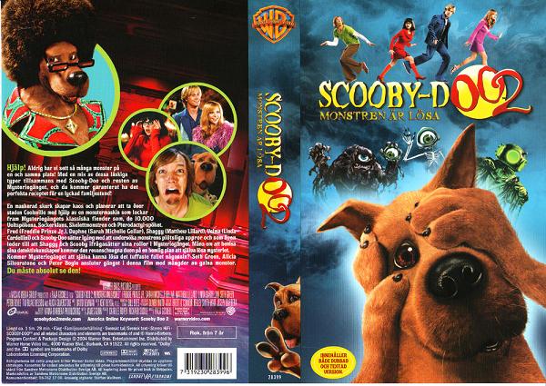 SCOOBY-DOO 2 (vhs-omslag)